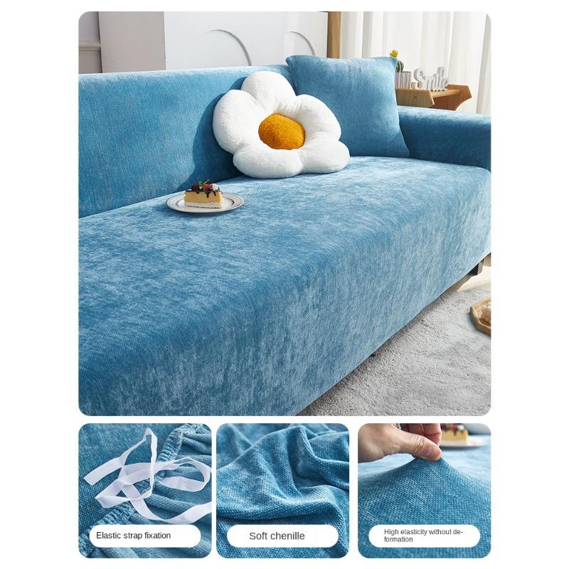 Chenille One-Piece All-Inclusive Sofa Cover All-Inclusive Universal Cover Simple Modern Non-Slip Sofa Cushion Nordic Full Covered