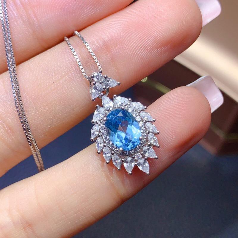 BELLA BOX Flower Shaped Gorgeous Personalized Clavicle Chain Simple Necklace For Women Wedding Jewelry