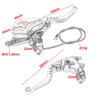 22mm Motorcycle Brake Clutch Pump Master Cylinder Handles Lever Handlebar Hydraulic Clutch Accessories For ATV Electric Moto
