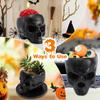 Halloween Decorations Indoor - Halloween Candle, Skull Bleeding Candle Gothic Decorations for Home Table Bar Indoor Room - Spooky Decor for Table