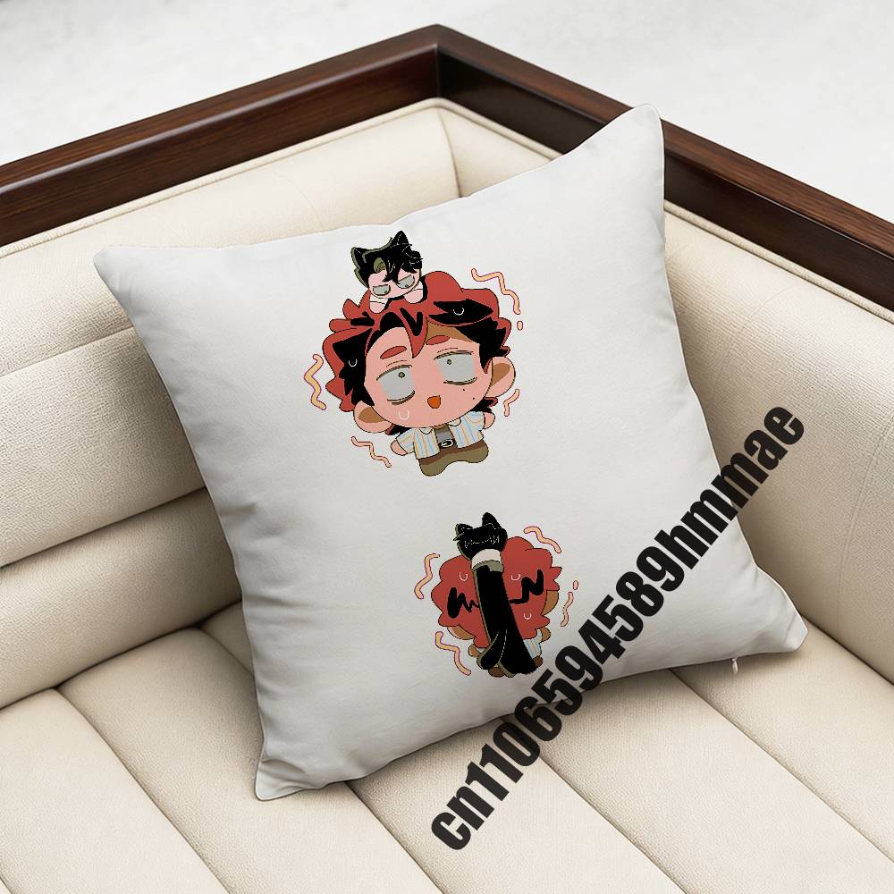 Game DDead Plate Vince Rody Vincent Throw Pillow Case Sham For Xcm Xcm Square Bedroom Pillowcase Cushion Cover