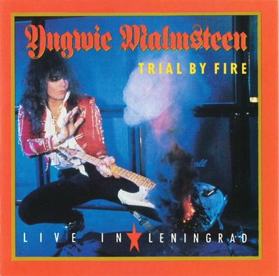 CD YNGWIE MALMSTEEN - Trial By Fire: Live In Leningrad 8397262 Polydor 1989 US Rock Used