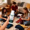 Spray de Passar 100ml Fixação Forte Suave Tamanho de Viagem Spray Protetor de Estática para Tecidos de Viagem Lã Algodão Linho Poliéster Seda Roupas