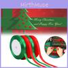Classic Solid Color Christmas Ribbon Rolls For Beautiful Gift Packaging And Festive Dcor
