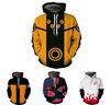 Hokage Ninjia Anime Hoodie Lässige Langarm Pullover Für Stilvollen Komfort UK