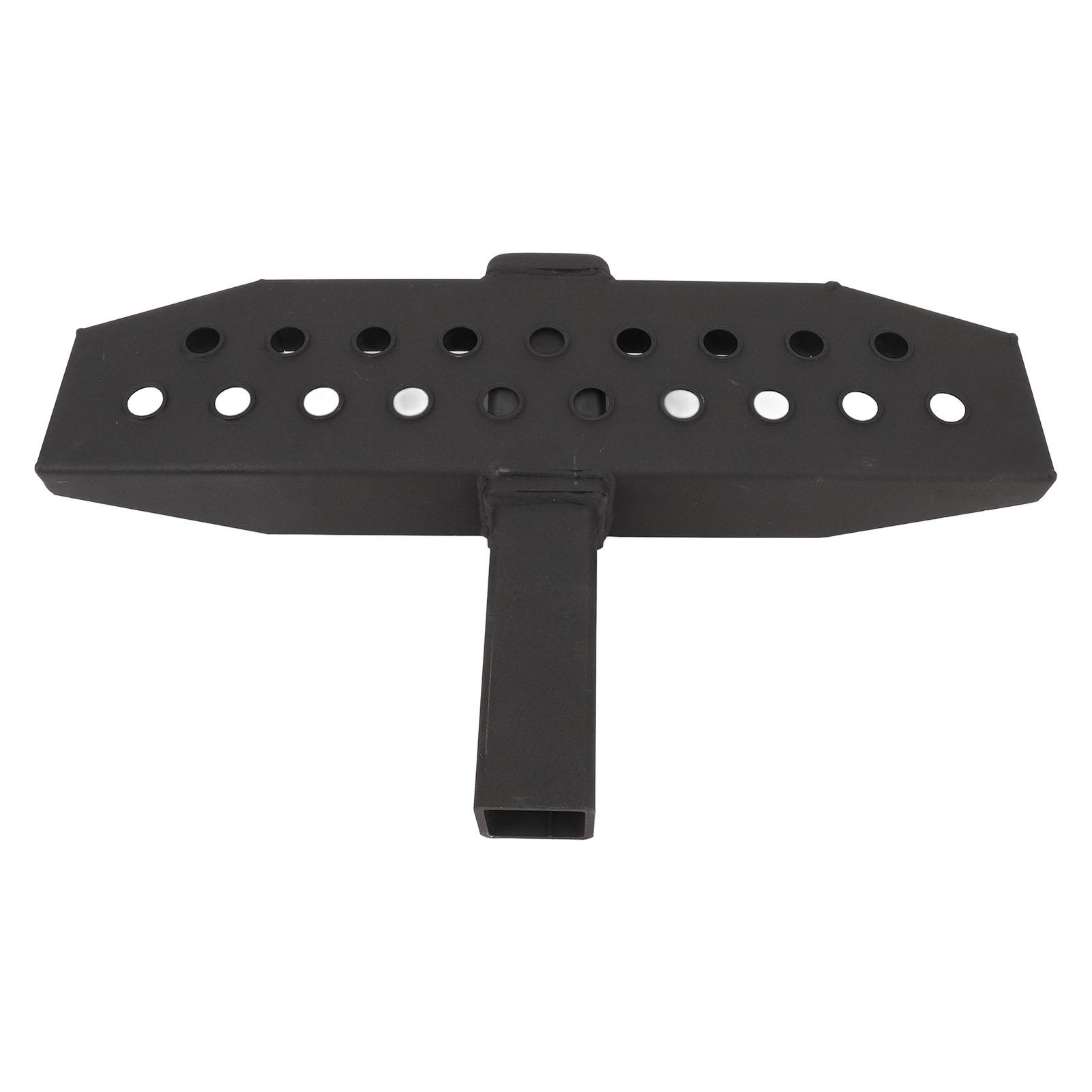 

Стальная ступенька для прицепа, 600 фунтов, усиленная защита заднего бампера прицепа с 58-дюймовым штифтом сцепки и