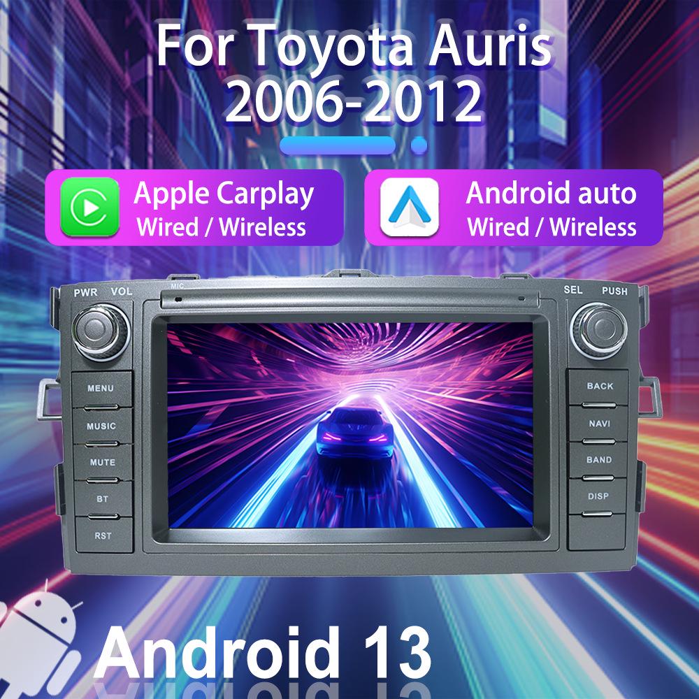 Toyota Auris Android Navigation System with HD Reversing Camera and CarPlay Integration