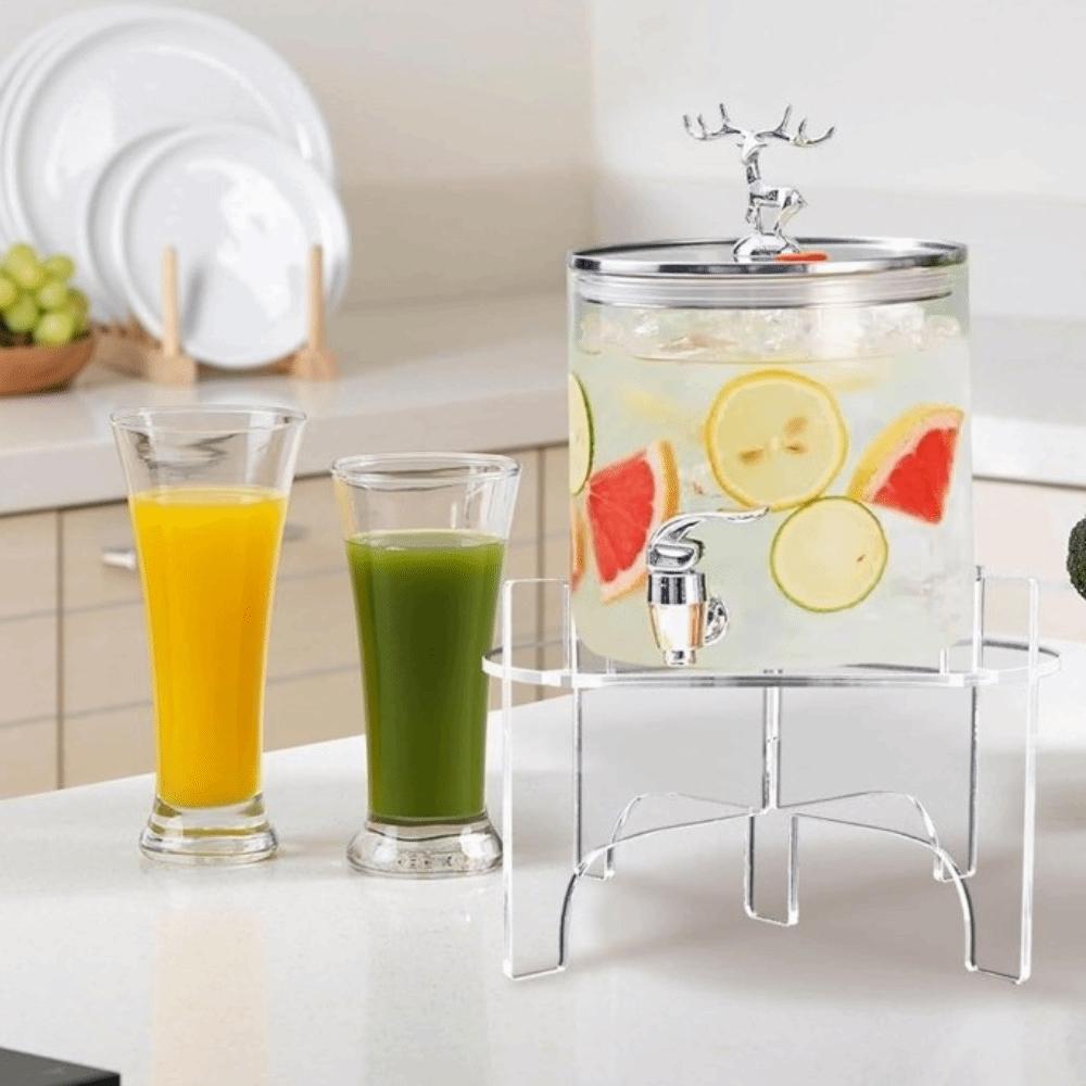 Acrylic Beverage Kettle Support Bracket Transparent Container Support Platform  Home