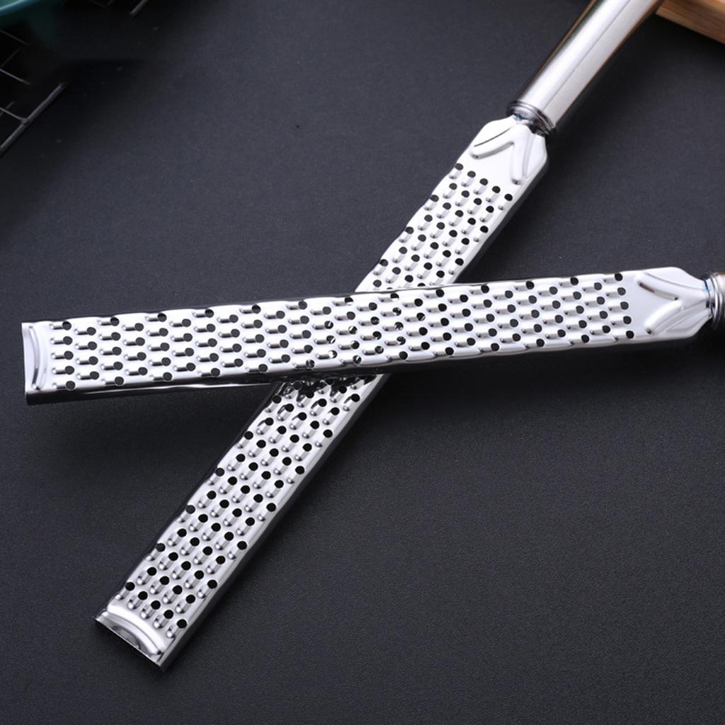 Stainless Steel Long Grater, Cheese Grater, Lemon Vegetable Grater