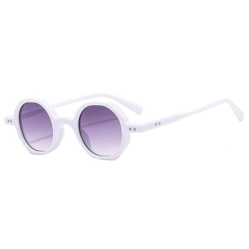 Vintage Geometric Small Spectacle Frame Frame Rivet Rectangular Sun Glasses Glasses Ladies Designer Style Style Latest Sun Eyeglasses Circular