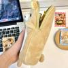 Cute Standing Posture Self Deprecating Bear Storage Pen Bag Large Capacity Multifunctional Students Stationery Bag
