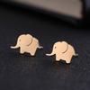 My Shape Elefanten Ohrringe für Damen Mode Kreatives Tier Niedliches Tier Ohrstecker Edelstahl Schmuck Valentinstagsgeschenke