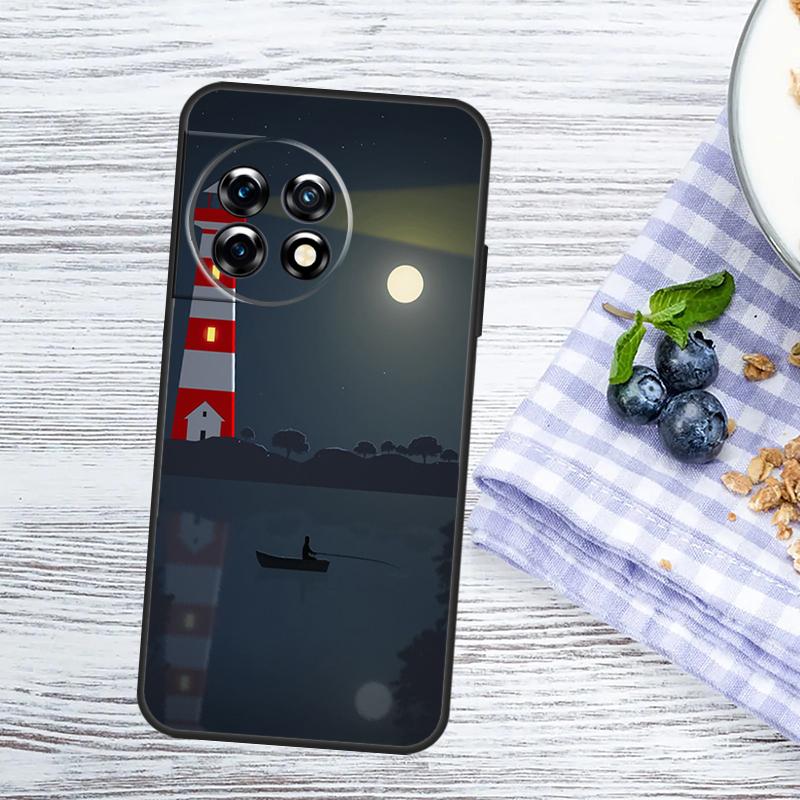Abstract art highway landscape Case For OnePlus Nord 5 CE 2 3 4 Lite N20 N30 OnePlus 15 R 13T 13R 12R 10T 10R 11 12 13 Cover