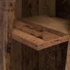 Corner Cabinet Reclaimed Wood Look 27.5 x 27 x 102 cm Particleboard