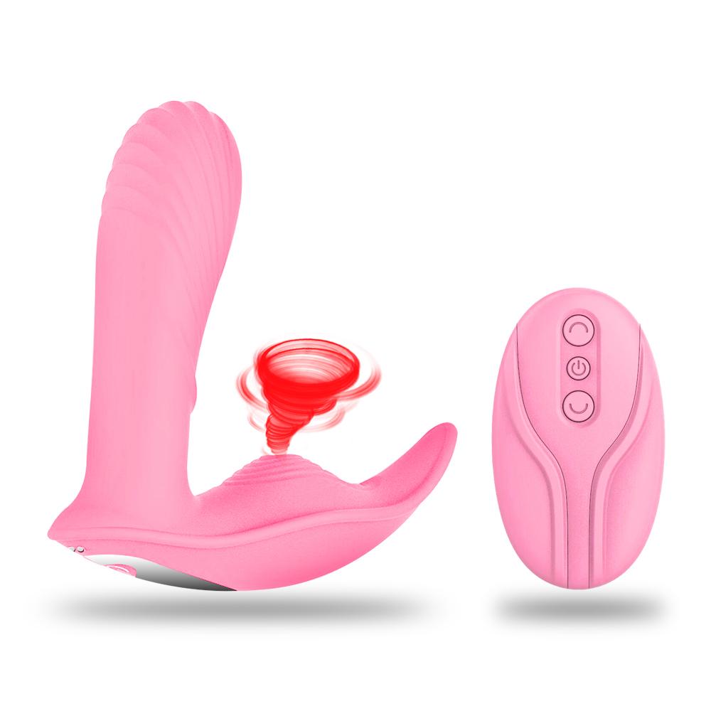 Bezdrátové dálkové ovládání 20 režimů Clitoris Sucker Nositelné dildo Vibrátor G Bodový klitoris stimulátor Sexuální hračky pro ženy