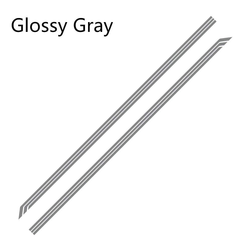 2pcs Car Long Side Waist Line Stripe Vinyl Stickers Auto Decoration DIY Accessories For Benz Vito V Class Viano W447 W638 W63