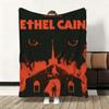 Sänger E-Ethel C-cain Überwurf Flanell Flauschig Weich Decke Warm Hautfreundlich Überwurf für Sofa Bett Büro Nickerchen Winter
