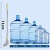 Household Cleaning Brush Plastic Water Dispenser Water Bucket Cleaning Brush Washing Cleaner Gadgets With Stainless Steel Rod