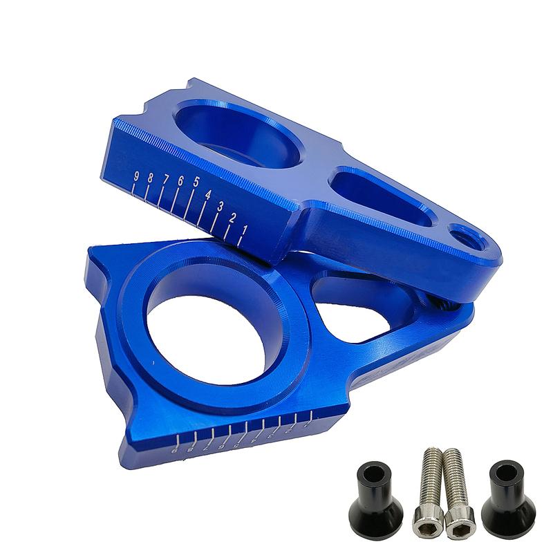 Motorcycle CNC Rear Axle Block Chain Adjuster For Honda CR 125 250 CRF250R CRF450R CRF 250R 250X 250RX 450R 450X 450RX 450L R RX
