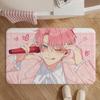 Manga-Tamon-kun Ima DocchiS Floor Mat Soft Non-Slip Bath Mat, Bedside Carpet, Absorbent Doormat for Home