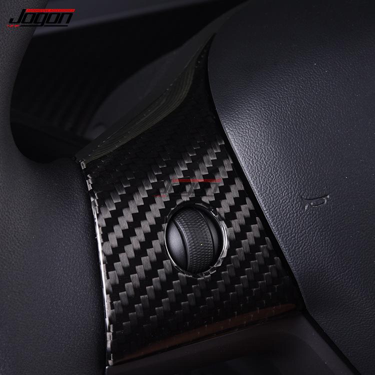 

Tesla Model 3/Y Carbon Fiber Steering Wheel Wrap Protector