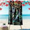 Name Custom Zelda Print Beach Towel, Large Soft Quick Dry Towel for Beach Camping Swimming