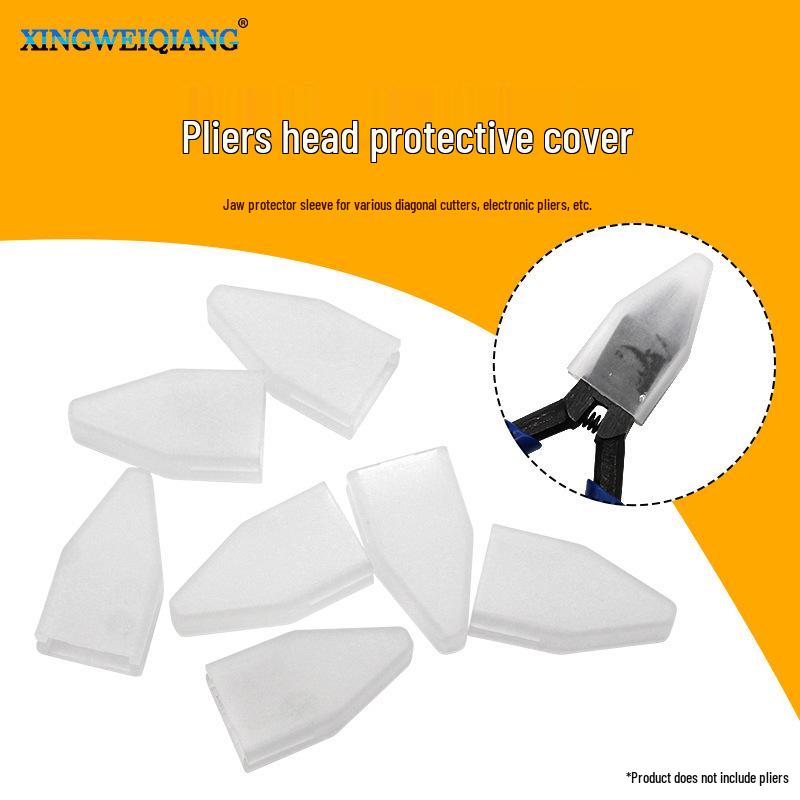 Angled PVC Pliers Jaw Protector for Electronic Cutting
