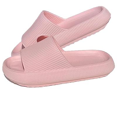 Heiß verkaufende leichte rutschfeste Damen-Sandalen Weiche dicke Sohle Schlupf-/Slipper/Schaumstoff-Hausschuhe Reine Farbe Indoor-EVA-Sandalen