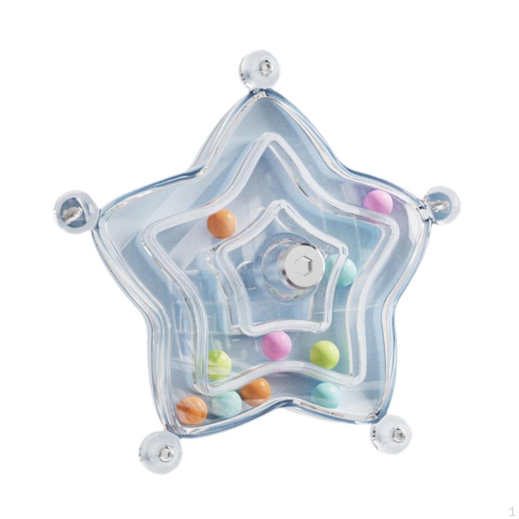 Vogelkäfig Spielzeug Papagei Drehrad Rassel Zubehör Übung Bereicherung für Papageichen