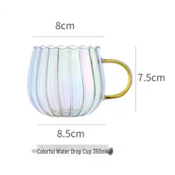 Sheng Bangrong Hitzebeständige Glas-Kaltwasserkanne mit vertikalem Streifen-Design