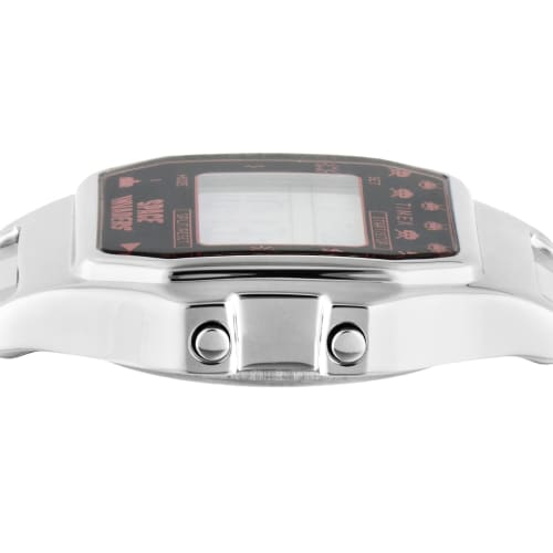TIMEX Watch Space Invaders Collaboration TW2V30000 Silver