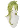 Collei Cosplay Wig Game Genshin Impact Collei Sumeru 55cm Green Fake Scalp Top Heat Resistance Hairpiece Halloween Role Play