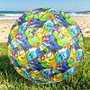 Game Rainbow Friends Print Size 5 Soccer Ball, PU Wear Resistant Football for Match Training and Daily Practice, Birthday Gift for Soccer Fans