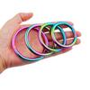 Colorful Metal Men Cock Ring Sex Toys for Man Masturbation Exercise Penis Ring Erection Enhancing Cock Sexual Stimulation Device
