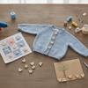 100pcs 21mm Diameter Animal Sewing Buttons Unfinished Raw Wood Bear Shape Buttons  For Sewing Crafts
