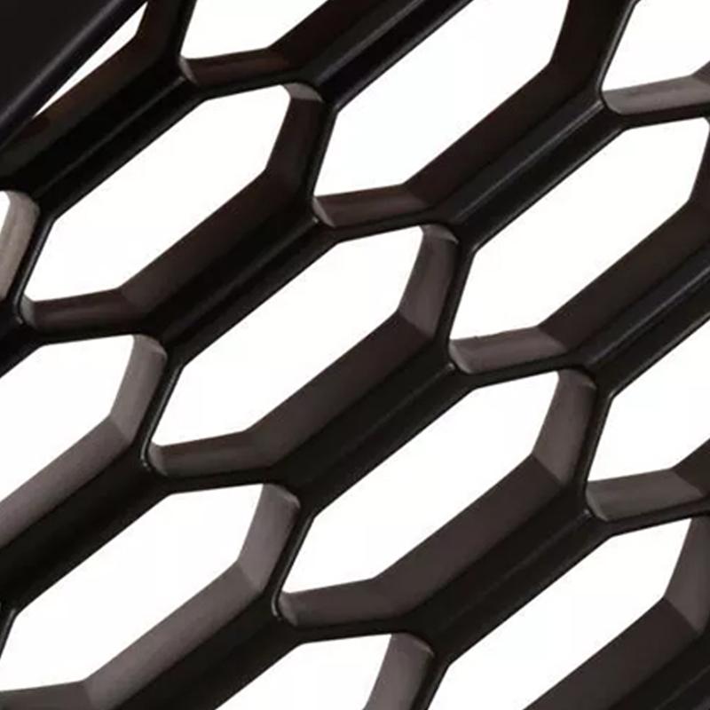 Mesh Badgeless Sport Racing Grill Black Mesh Debadged Grill Grille for Seat Leon MK2 1P 2006 2007 2008 2009