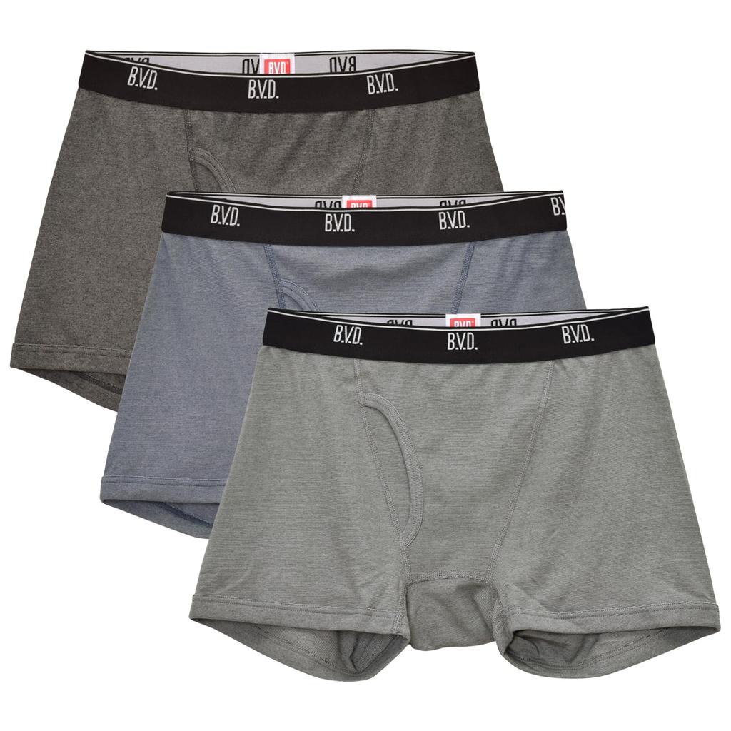 Underwear BVD Amazon exclusive item boxers for assorted [BVD] 3-pack moisture-wicking, quick-drying low-rise men,