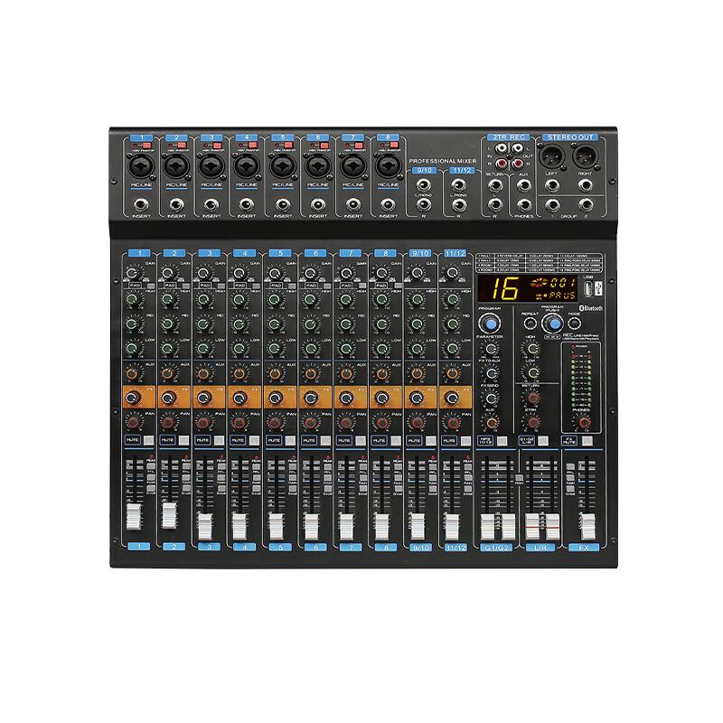 LINGXIDA Professional 12-Channel Audio Mixer (CN version)