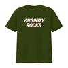 Danny Duncan Jungfräulichkeit Rockt Baumwolle Herren Medium Blau T-Shirt vintage gewaschen Mode Oberteil für den Alltag Weich Streetwear
