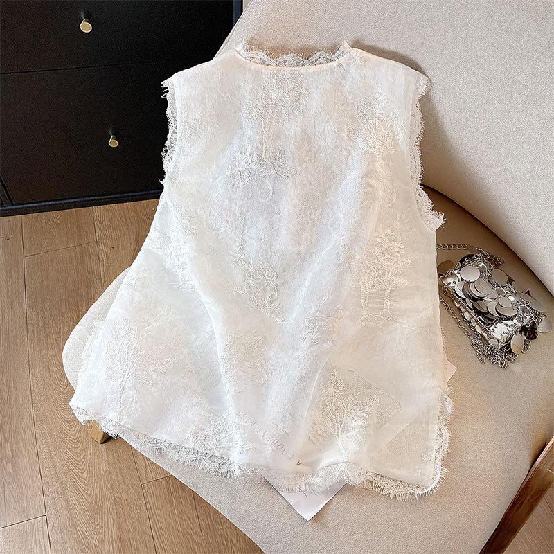 Women's New Chinese Style Lace Vest