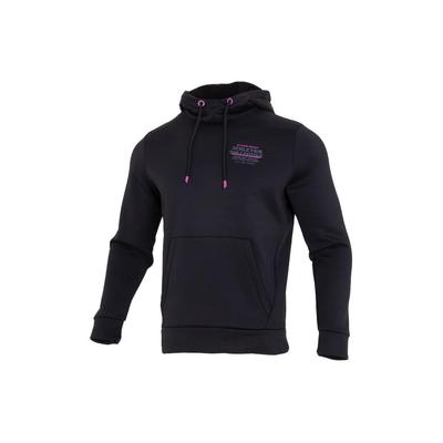 Einfarbige lässige Raglanärmel Slim Fit Kapuzenjacke Langarm Herrenjacken Schwarz 1374431-001
