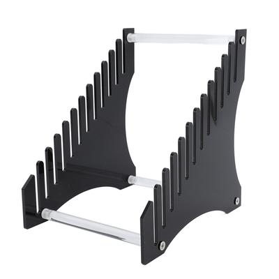 Portadischi 12 Scomparti Acrilico Organizzatore Dischi in Vinile Facile Montaggio Accesso Porta Dischi per