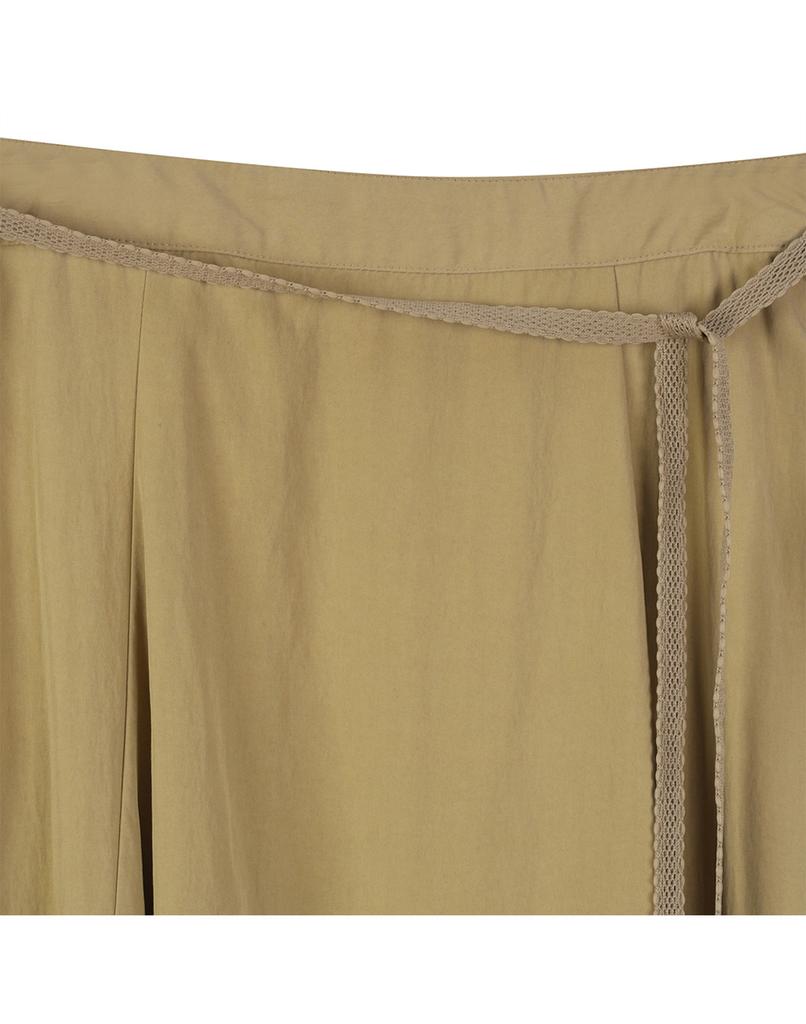 Raphael Sorob Back-Banded Flare Skirt