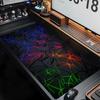 XXL 3D Coole Geometrie Mauspads Großer Computerteppich Bürotischmatte 90x40cm Gummi Anti-Rutsch Gaming Tastatur Mauspads Schreibtischunterlagen