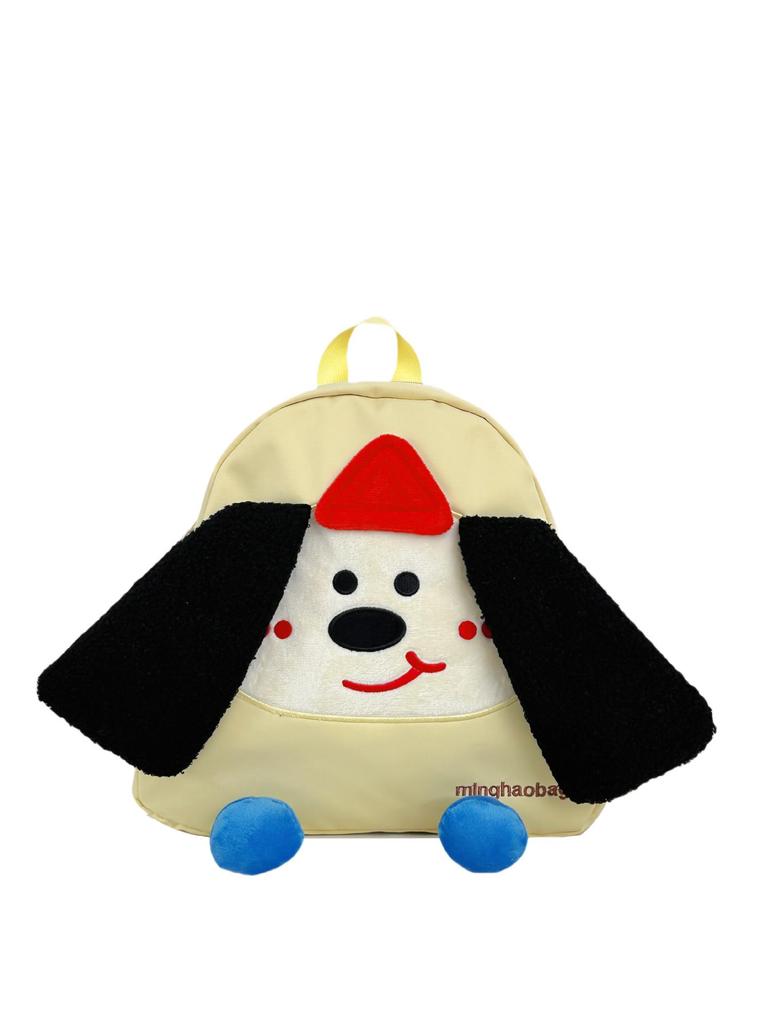 2025 Women's Cute Cartoon Puppy Embroidered Schoolbag - Lightweight Travel Backpack
