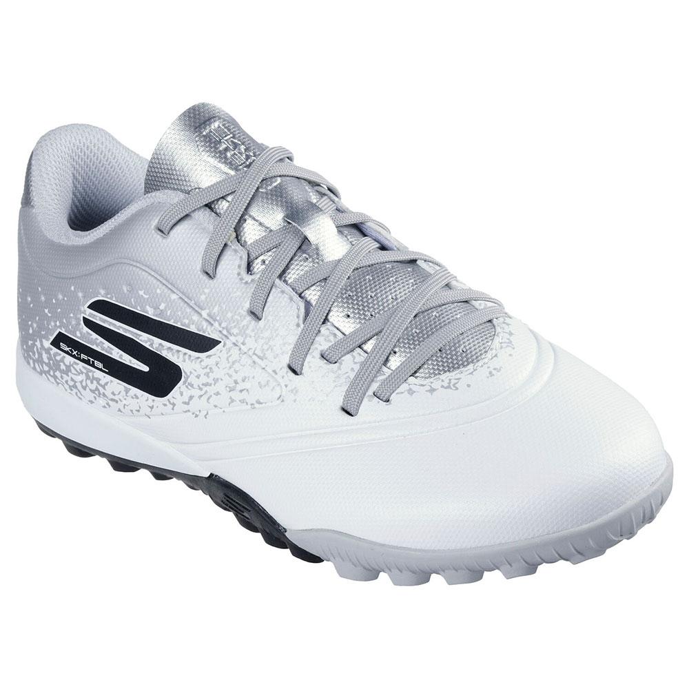 Football shoes Skechers white Razor 1.5 Jr Youth TF