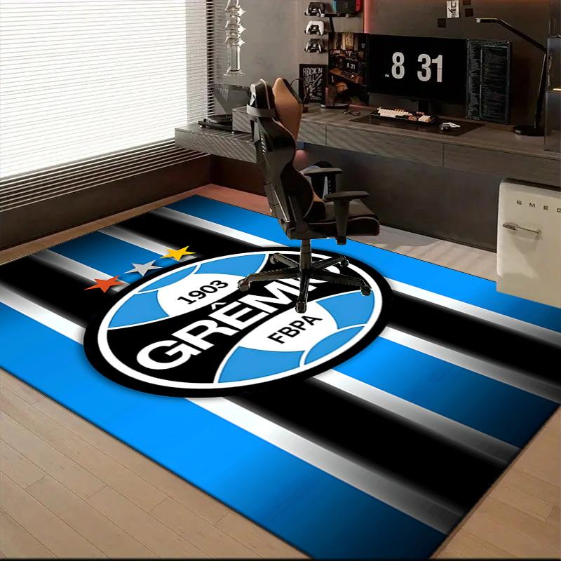 Fc Crest Design Printed Office Carpet Chair Cushion  Entryway Rug, Rugs for Living Room, Bedroom Christmas gifts