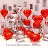Heart-Shaped Foil Balloons for Birthday, Wedding, or Engagement Decor
