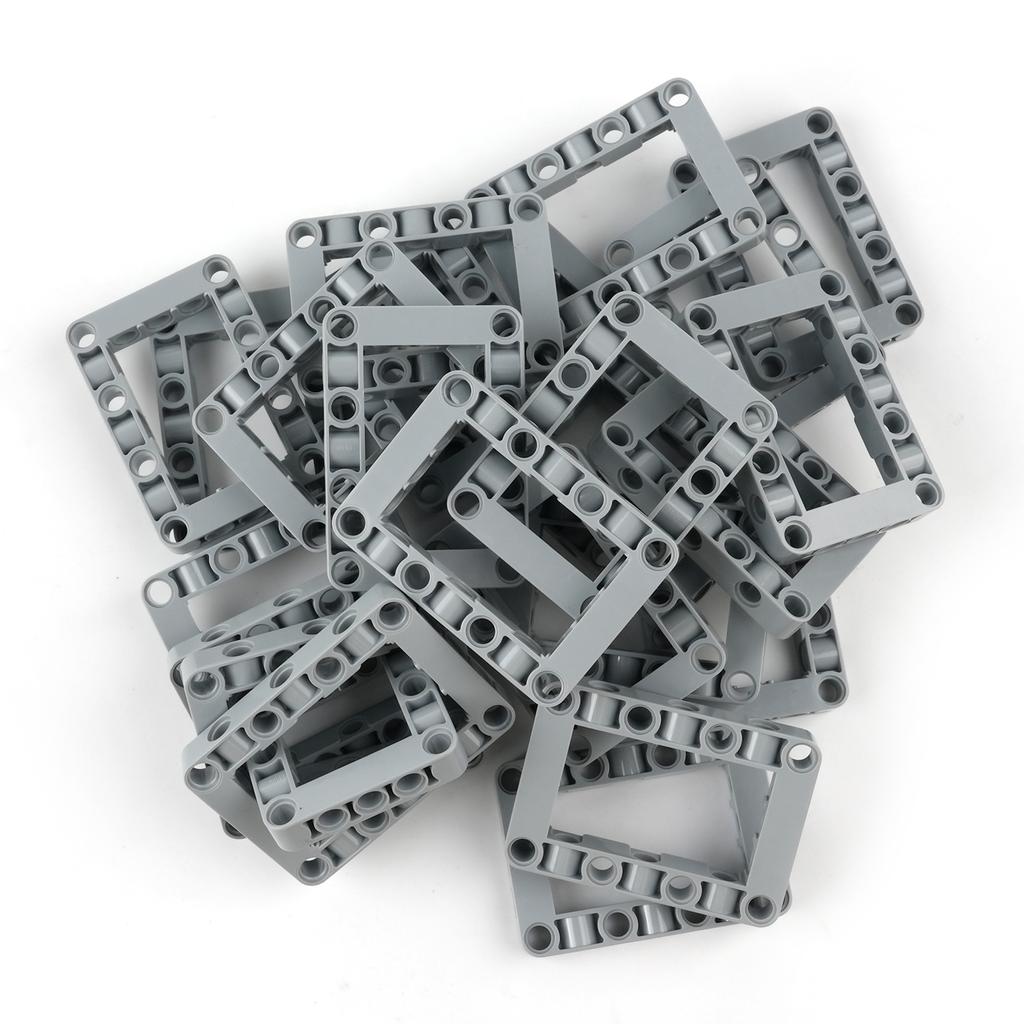 50G 39794 7x11/5X7 Loch Armreif Technologie Bausteine Teile 11x5 H-Träger Lochrahmen 64178/64179 Spielzeug Zusammengebaut MOC Steine