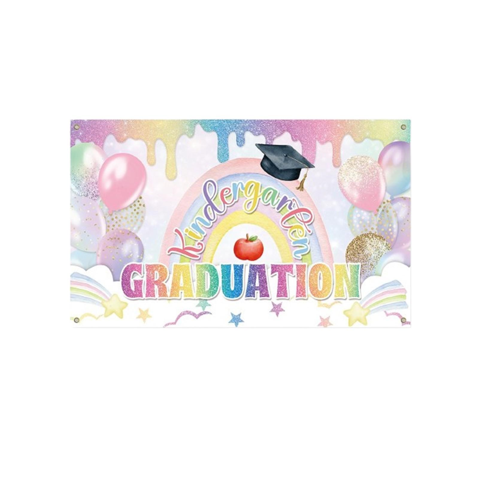 

Оформление фона для выпускного сезона, принадлежности для оформления выпускного вечера, фоны для оформления выпускного в детском саду One Size